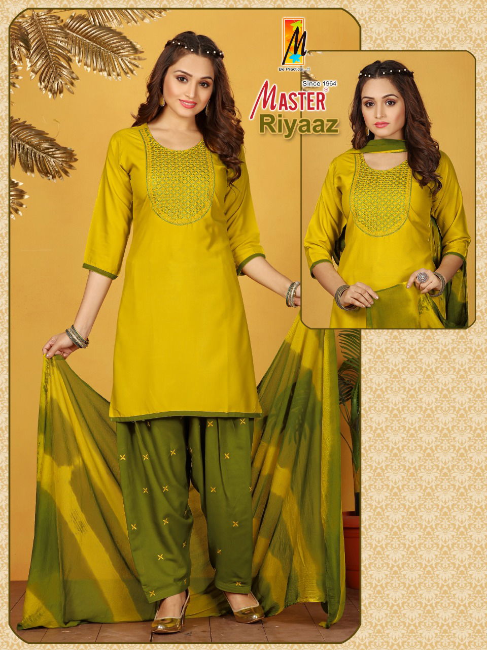 Master Riyaaz Wholesale Readymade Salwar Suits Catalog